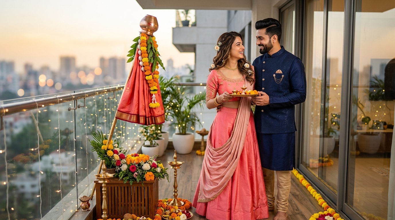 Gudi Padwa Couple Video Reels