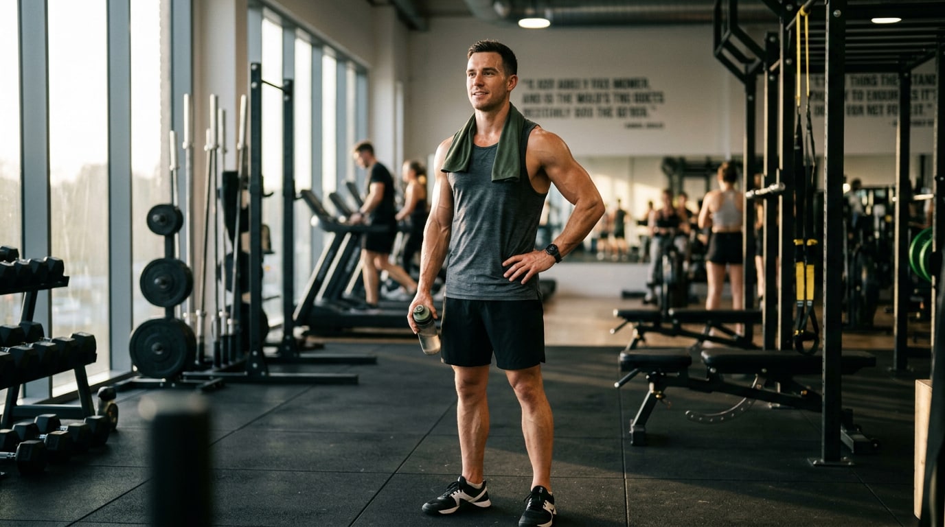 Visualize your dream physique with ai gym photo prompt