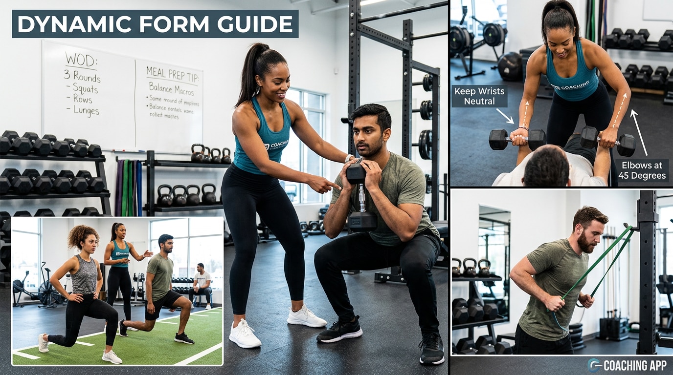 Custom workout plans with gym ai photo prompt