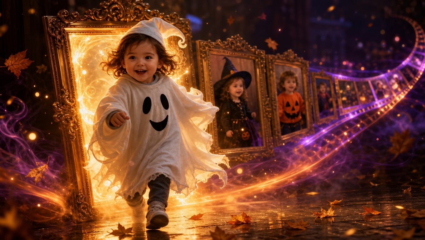 Animate baby ghost AI prompts to life