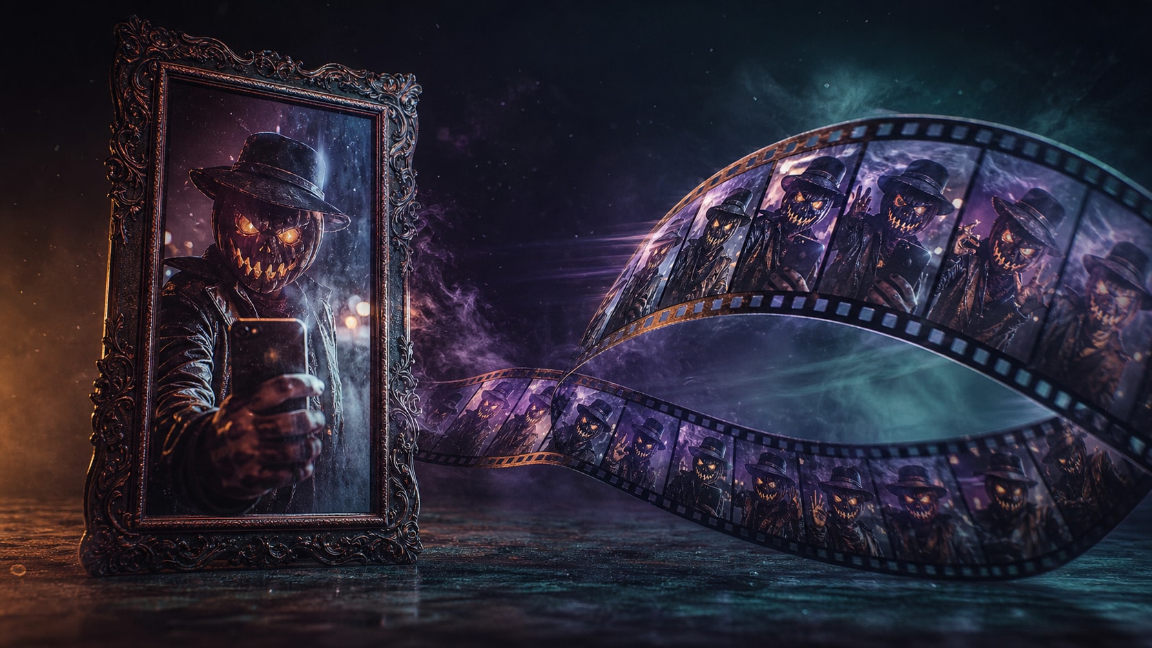 Bring halloween selfies to life with AI image to video