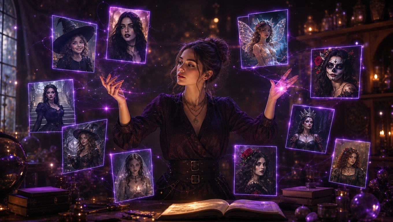 Versatile AI image models for halloween ai prompts