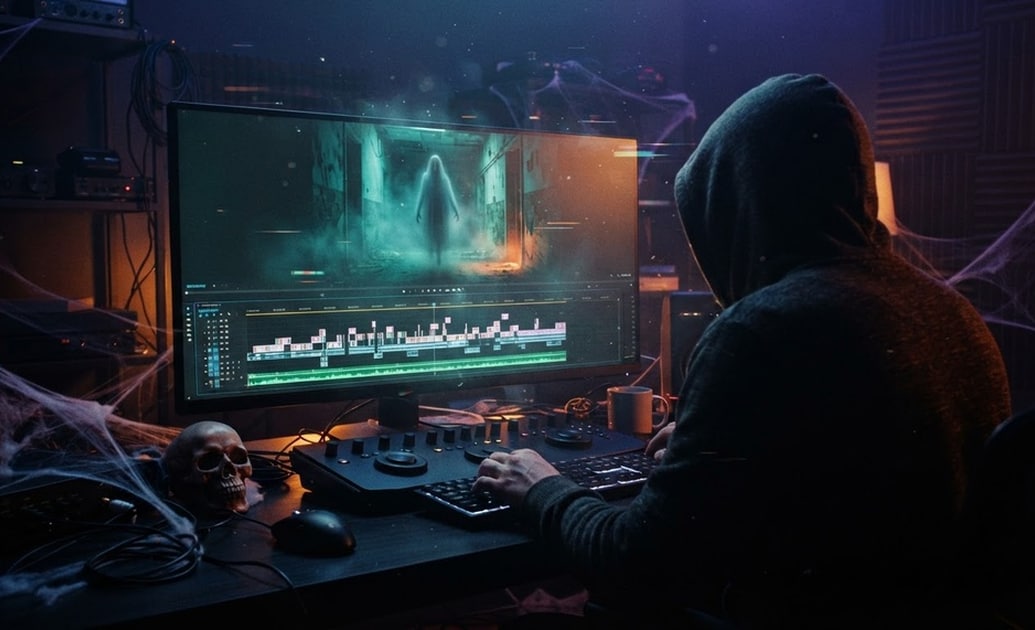Build the ultimate haunted video in filmora