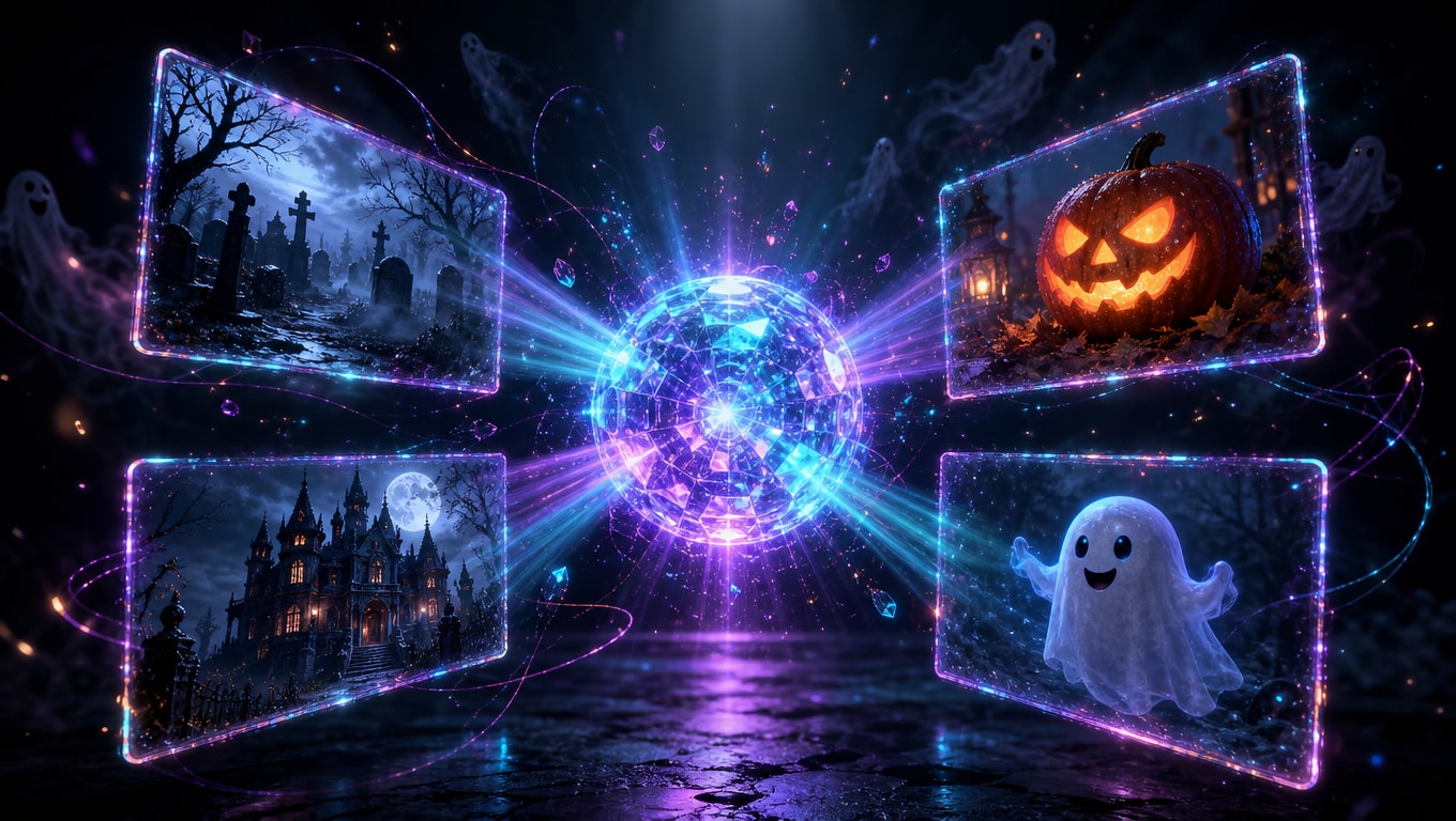 Modelos de IA para crear invitaciones de Halloween