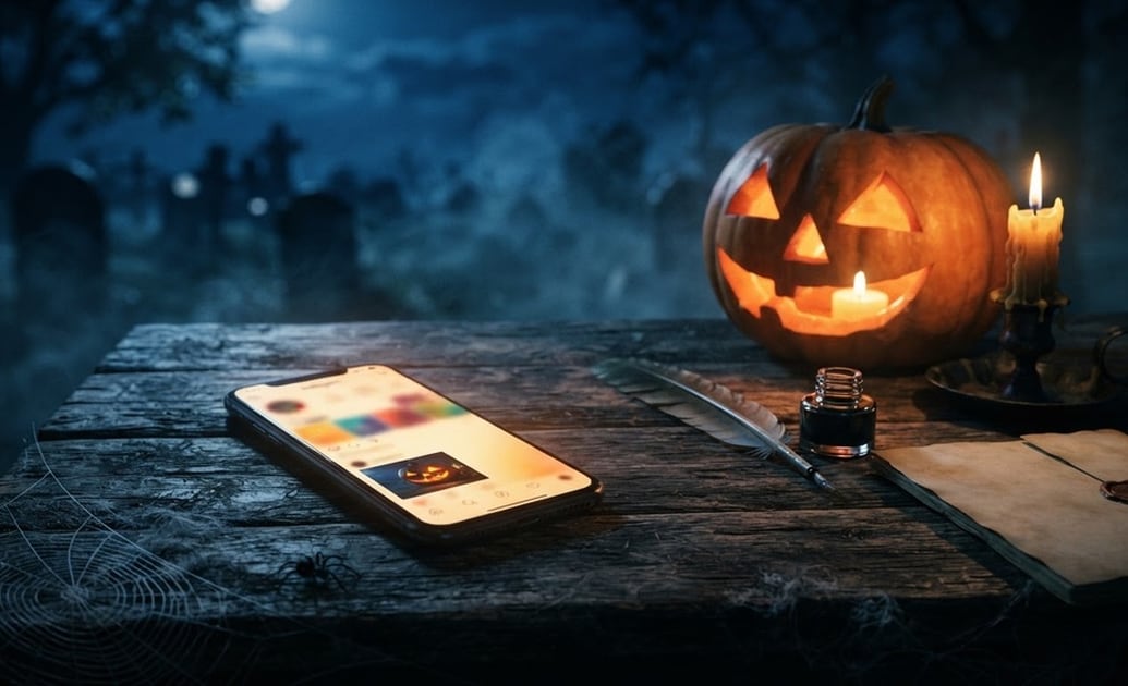 Write captions for your halloween pumpkin photo