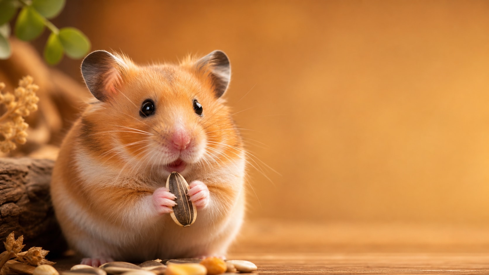 hamster image animated into a short video asset