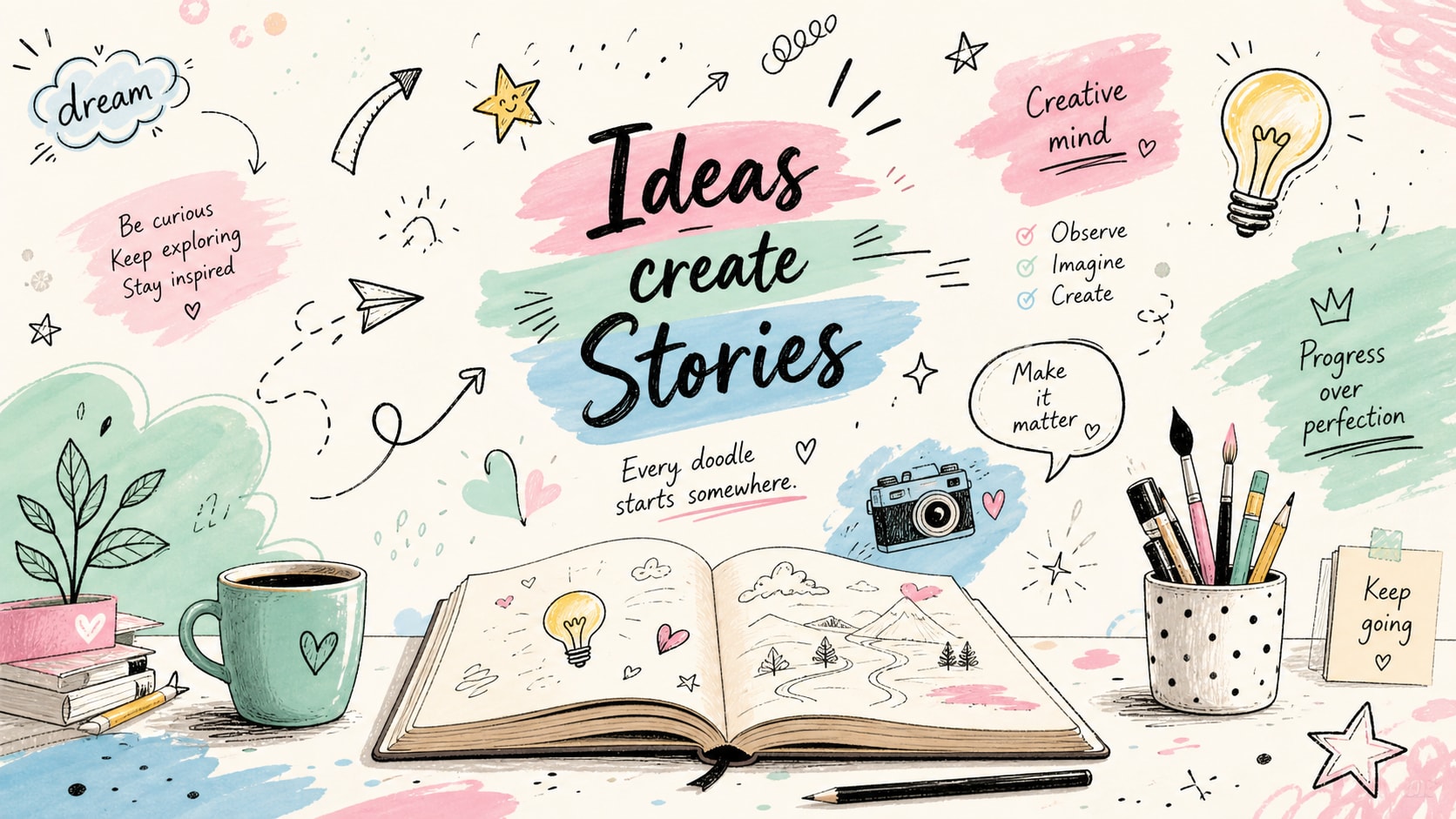 Infuse personality with hand-drawn annotation prompts
