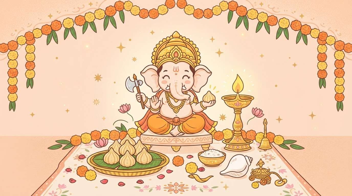 Generate an Indian festival wallpaper using Filmora