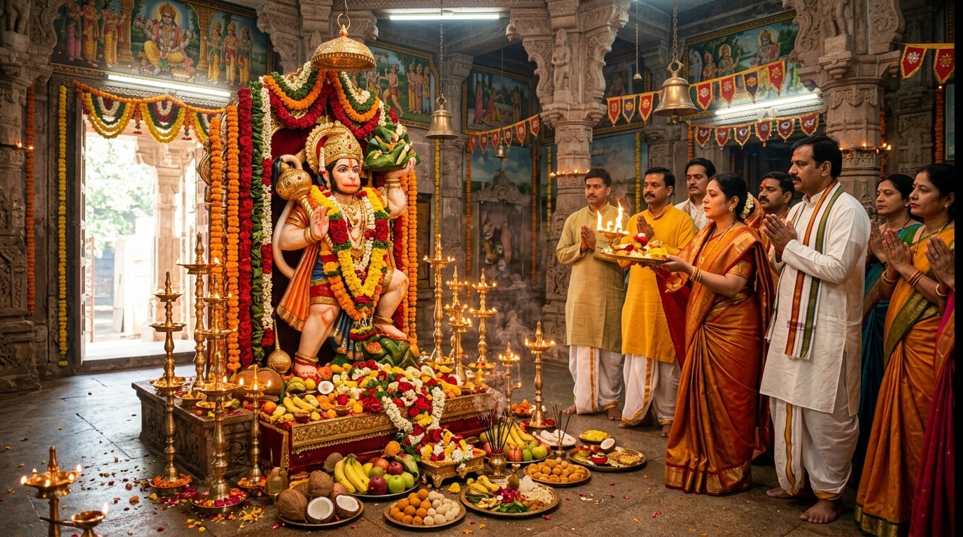 Hanuman Jayanti AI Photo Simplicity