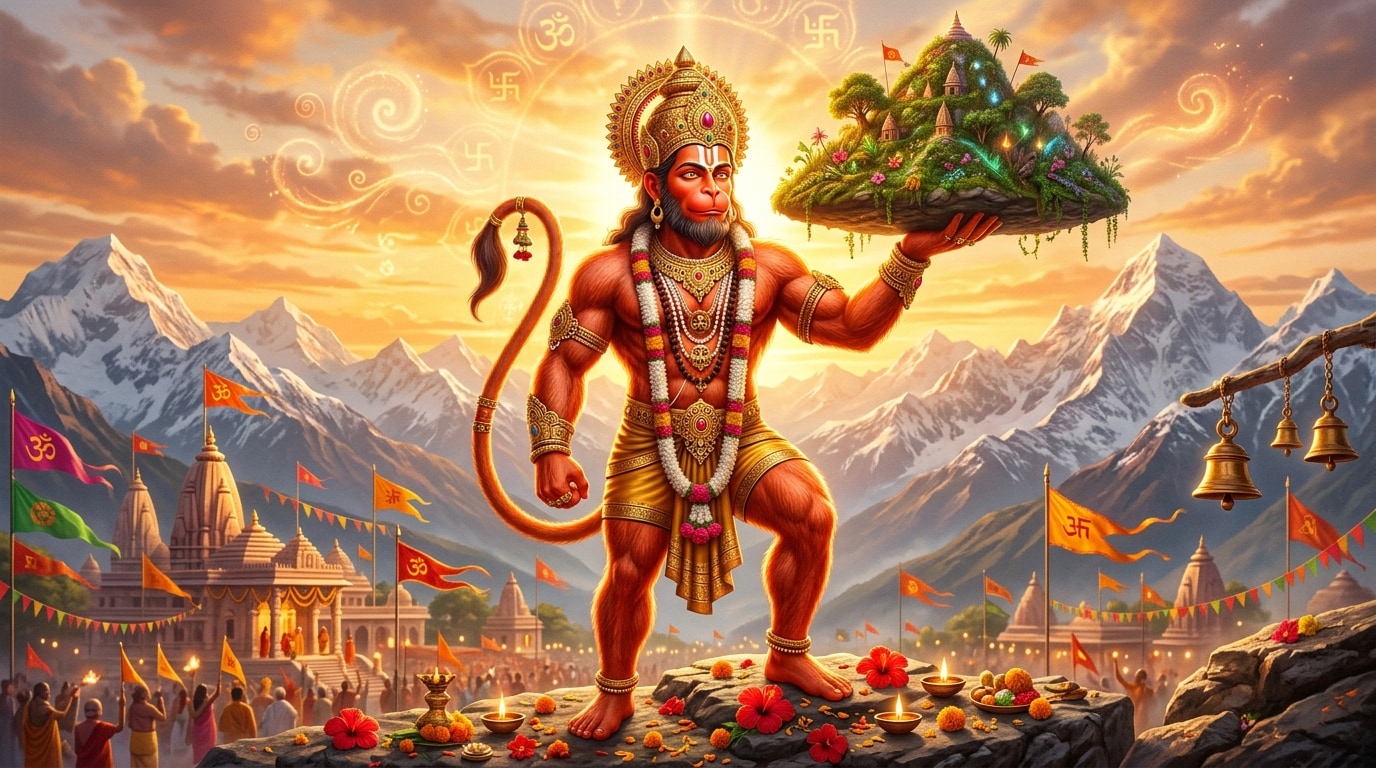 Social-Ready Hanuman Jayanti Content