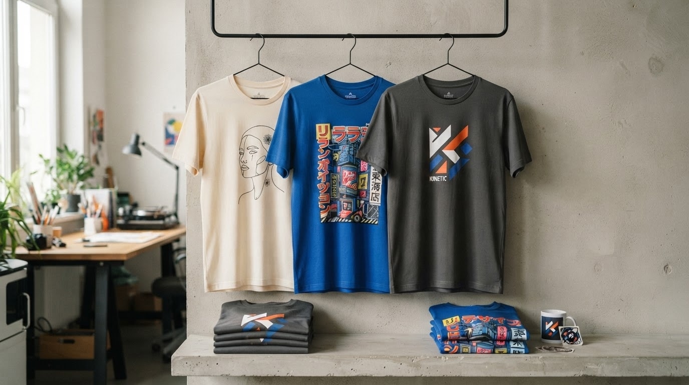 Ideate unique apparel and merchandise