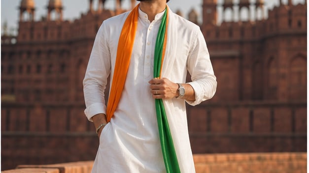 GPT Image 2 creating controlled Independence Day tricolor outfit prompt results