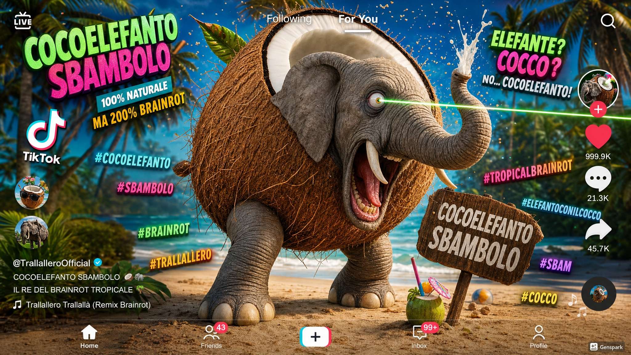 Dominate TikTok with italian brainrot image prompts