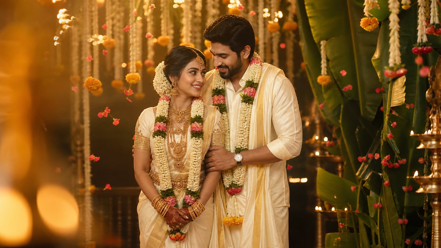 Stunning wedding and couple concepts in kerala style