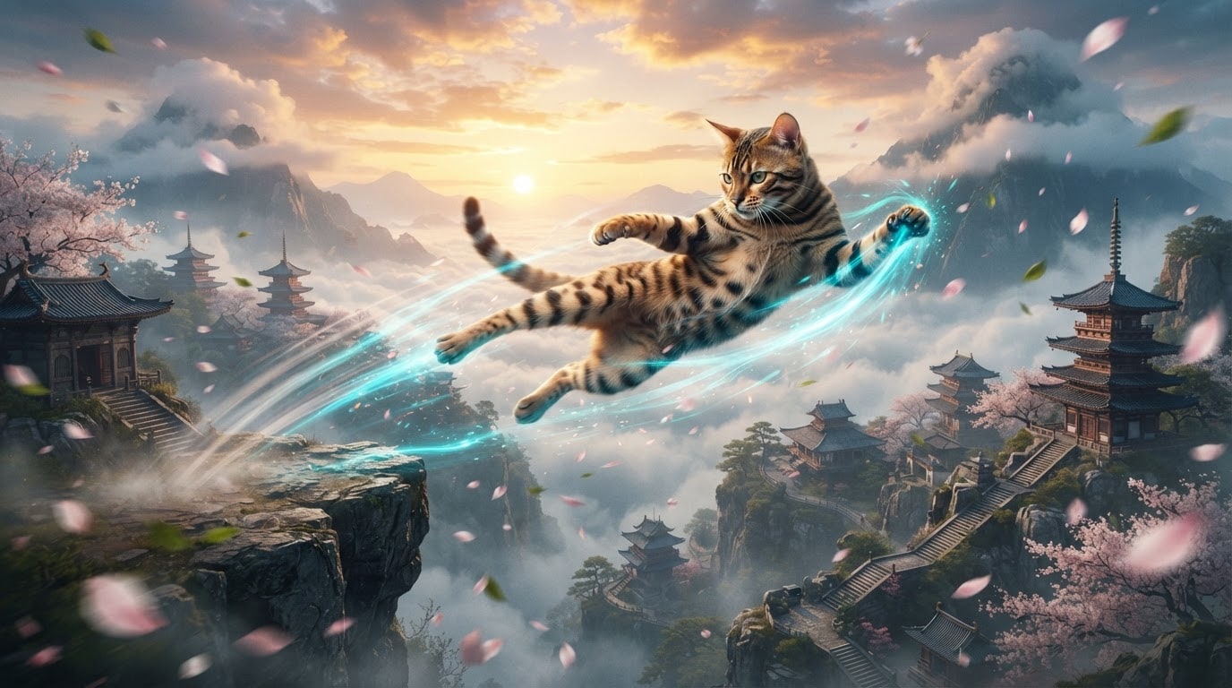 Animate your kungfu pet prompt masterpieces