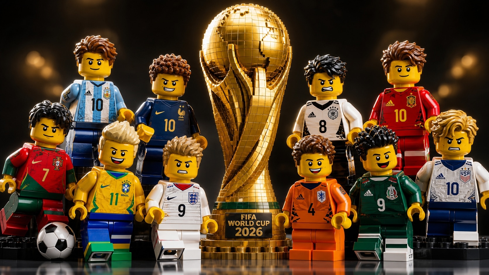 Blend real life faces with LEGO minifigure AI generation
