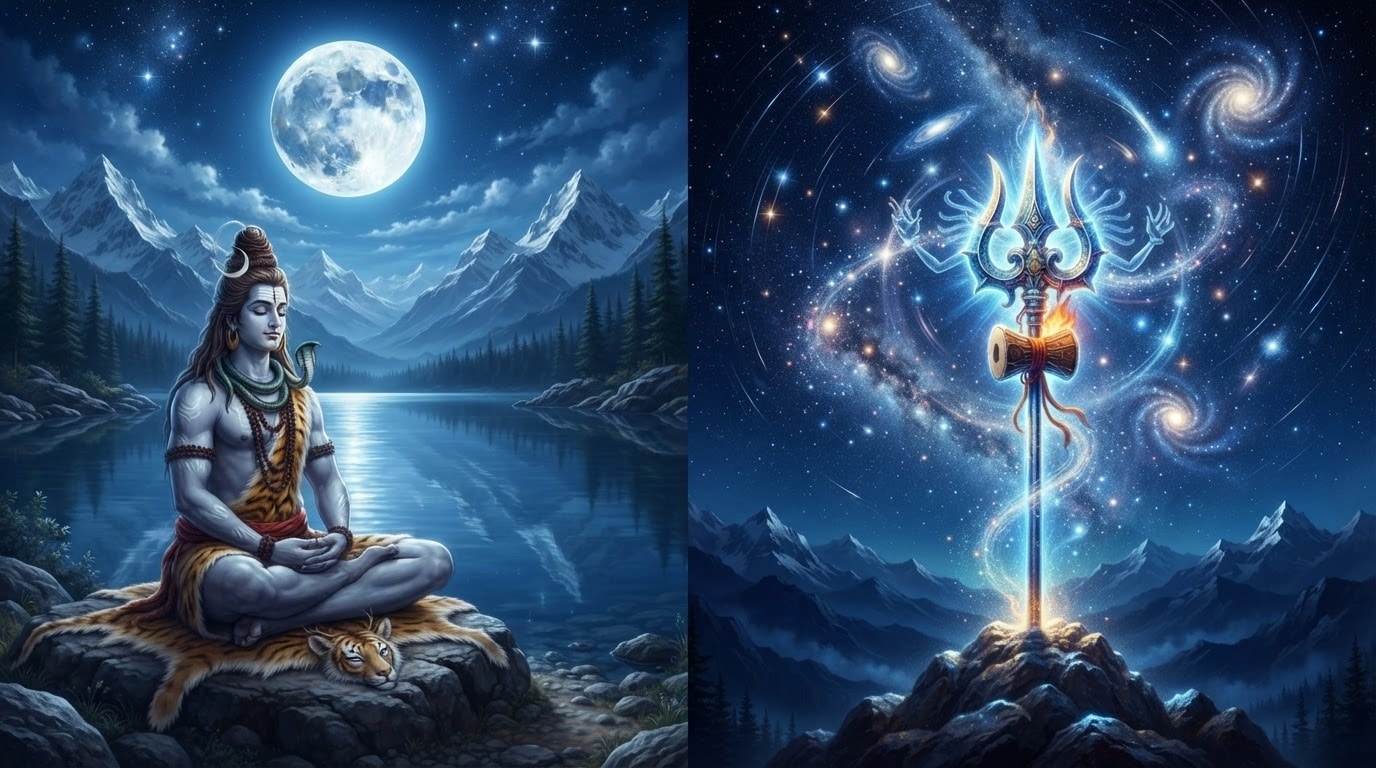 Create images of lord shiva for social media