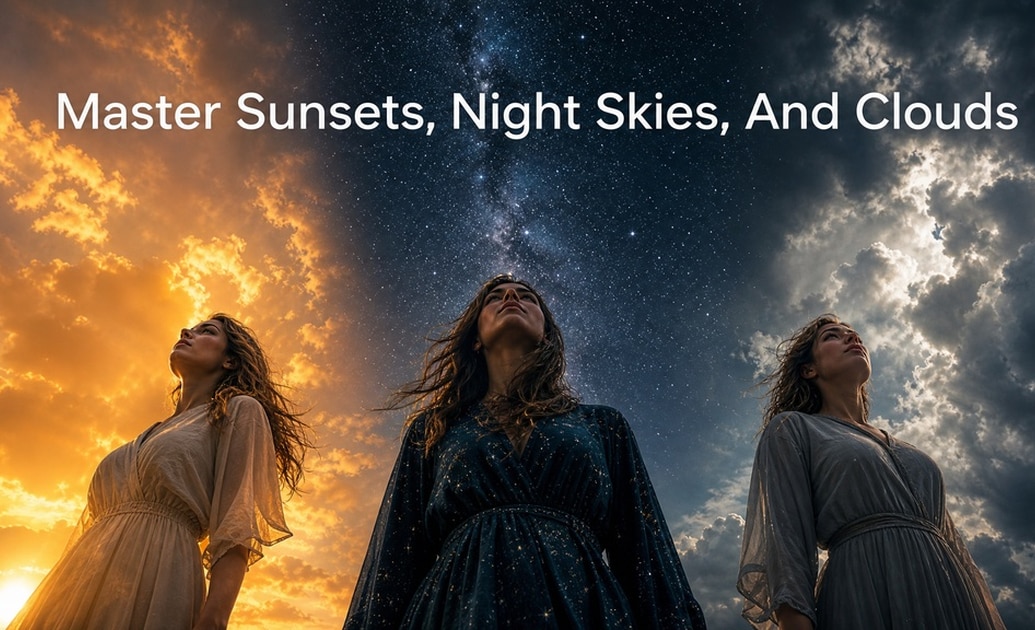 Control sky atmosphere and lighting