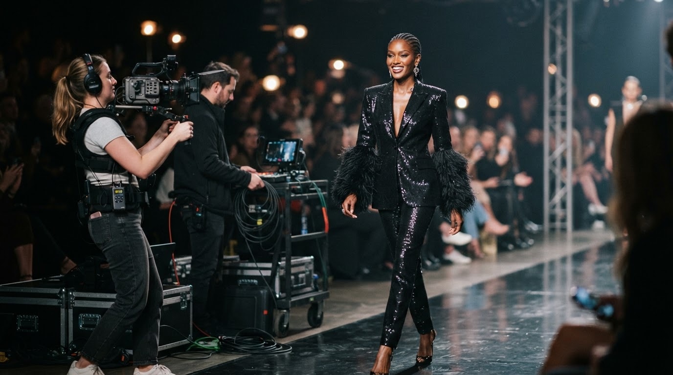 Create fashion content with a luxury look prompt