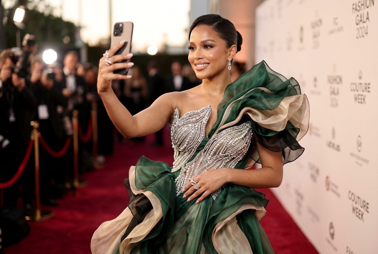 Become a high-fashion icon with AI photos