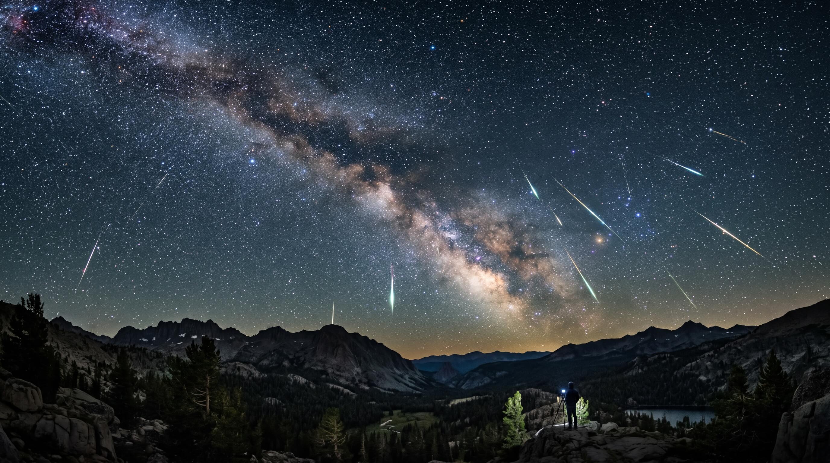 Generate diverse meteor shower scenarios