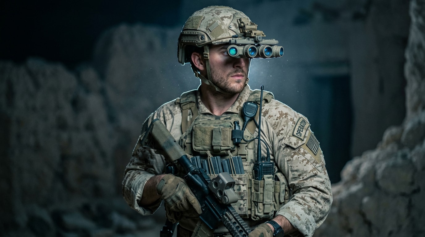 Generate cinematic tactical gear images