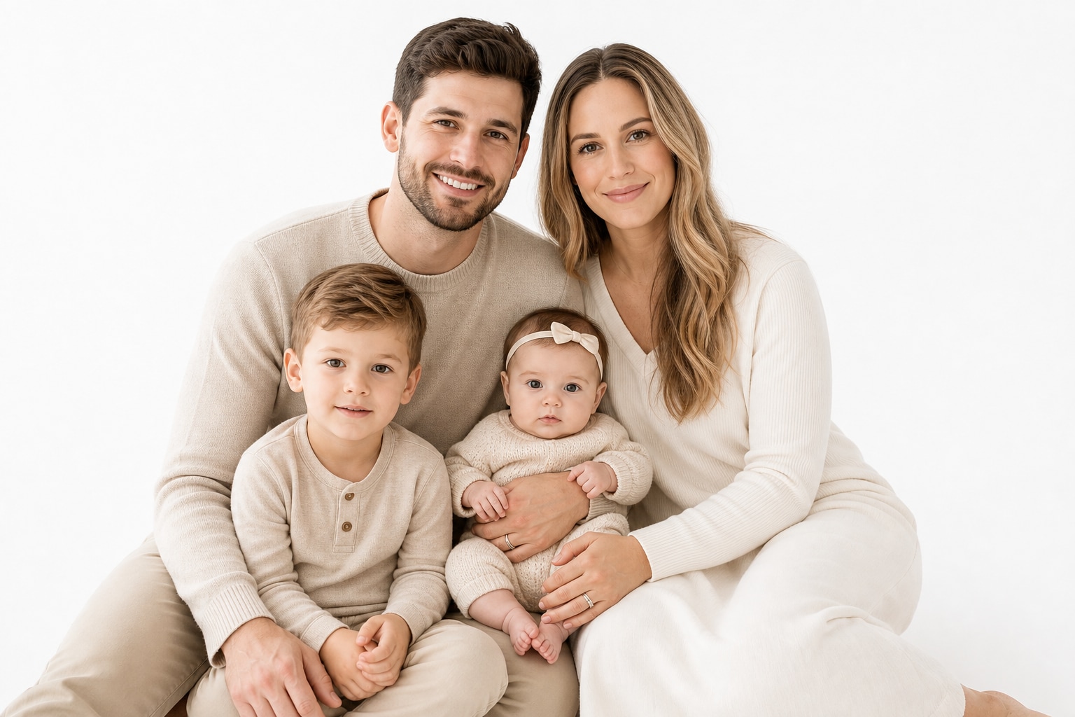 indian multi generation family photo prompts