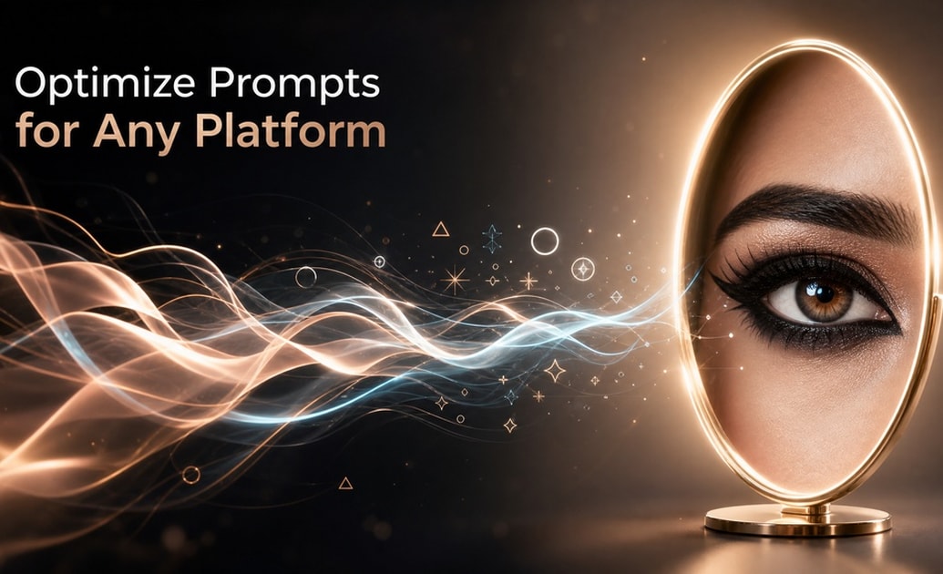 Refine mirror kajal ai photo prompt for chatgpt and gemini
