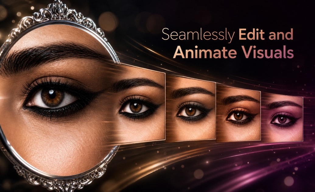 Animate aesthetic eye kajal photo prompt results