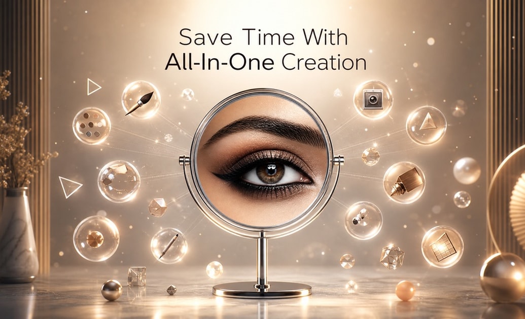 All in one creation suite for mirror kajal prompts