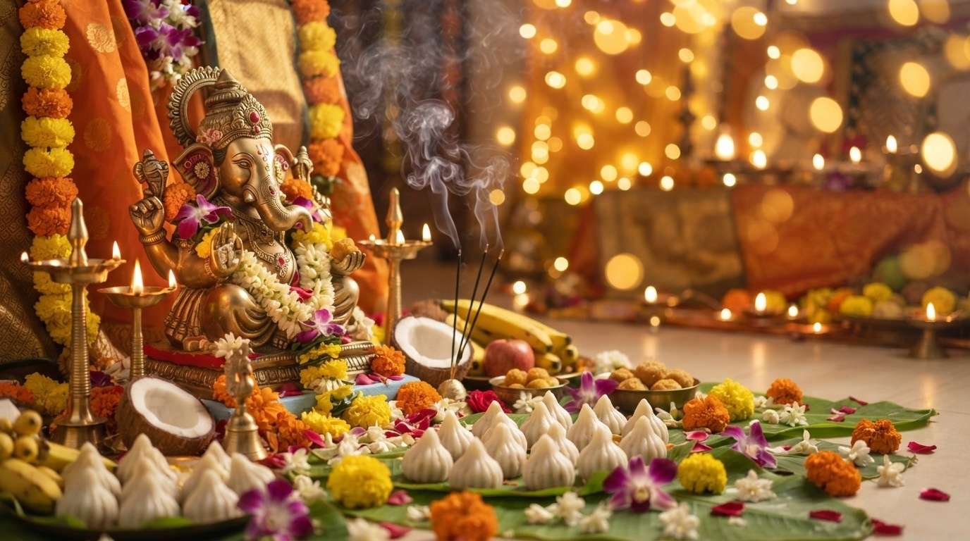 Celebrate Ganpati with AI Modak Food Art