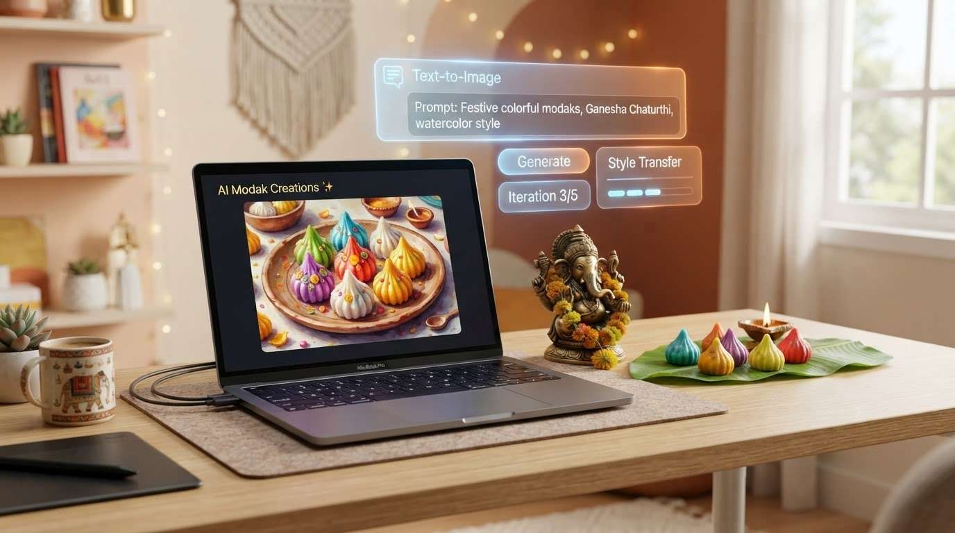 Premium AI models for Ganesh Chaturthi food