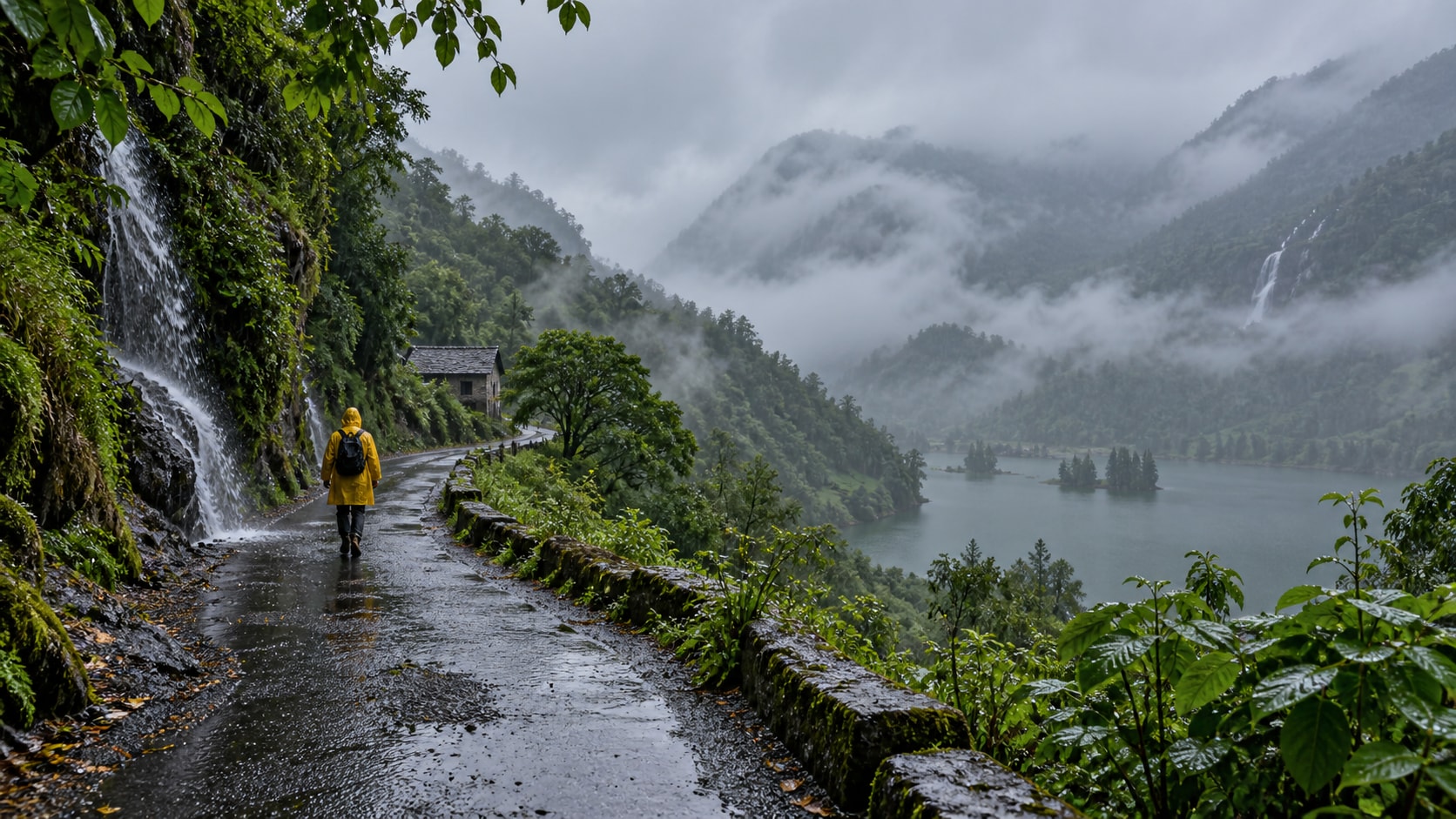 Nano Banana creating alternate monsoon AI photo prompt variants