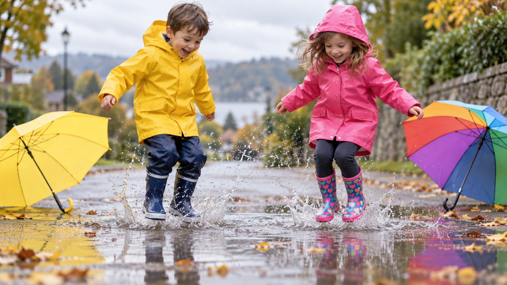 Filmora AI image generator creating monsoon children prompt visuals