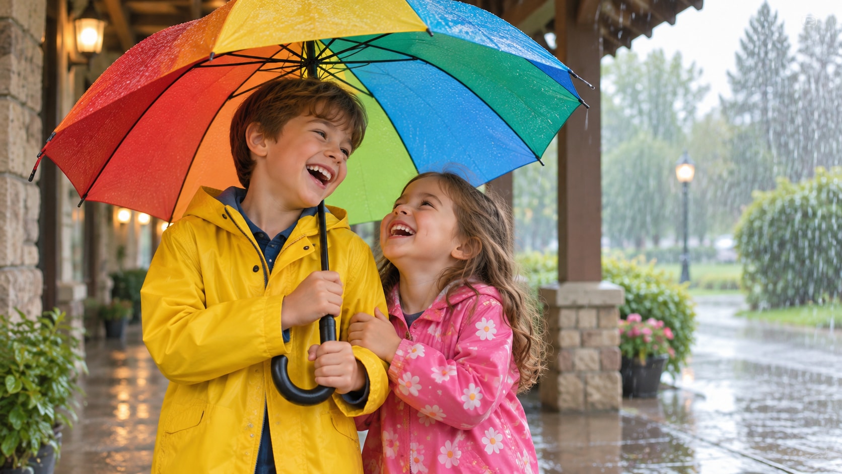 Nano Banana creating alternate monsoon children prompt variants
