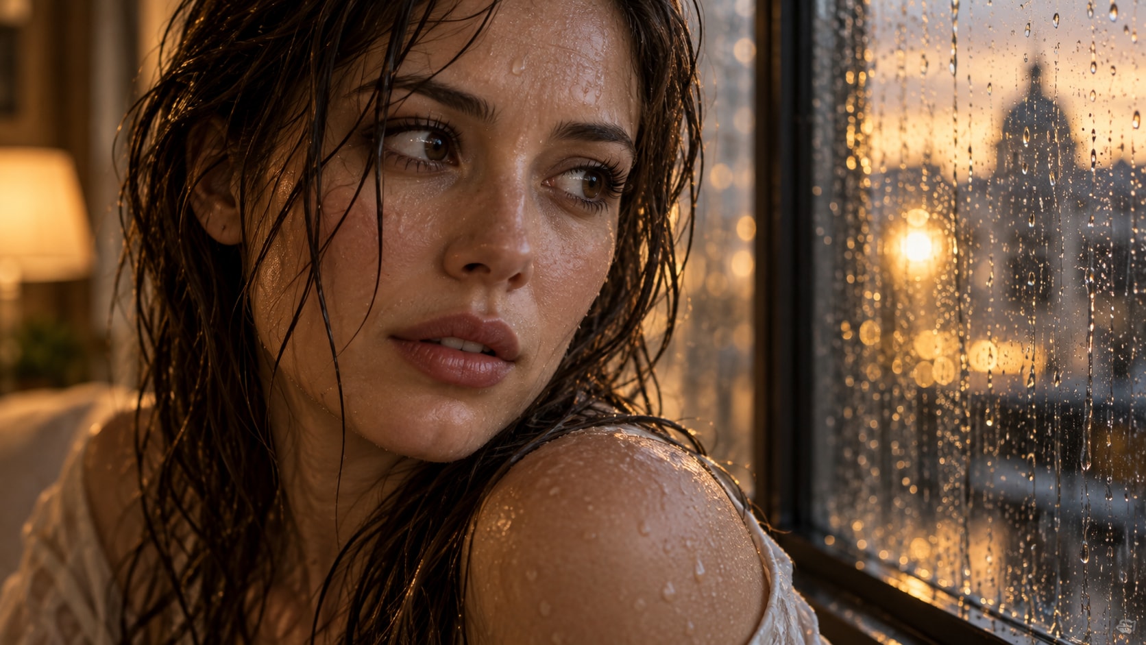 GPT Image 2 creating controlled monsoon female portrait prompt detail