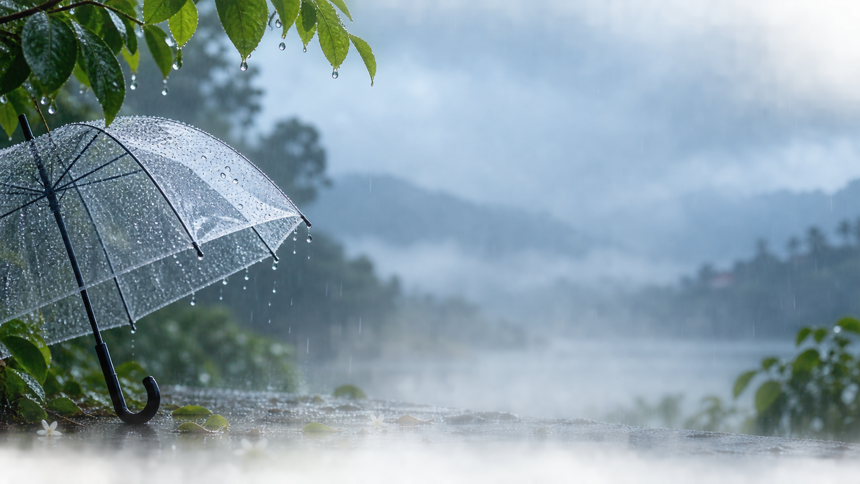 Filmora AI image generator creating monsoon Instagram poster prompt visuals