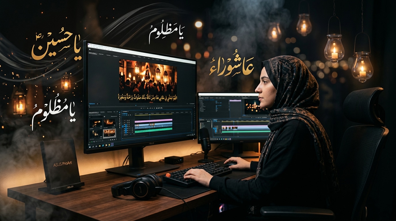 Craft touching visual tributes with muharram quotes