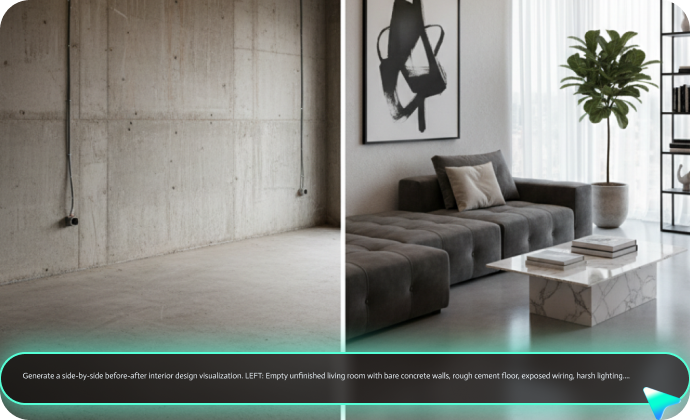 gemini nano banana pro interior design prompt