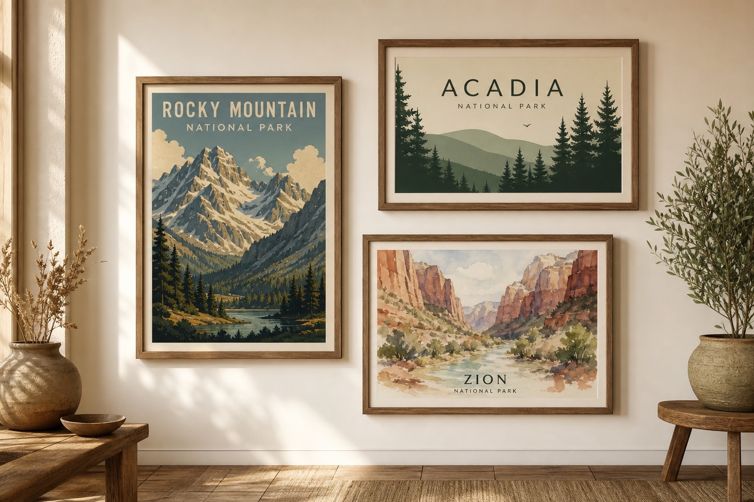 Create and sell on Etsy with national park poster prompts