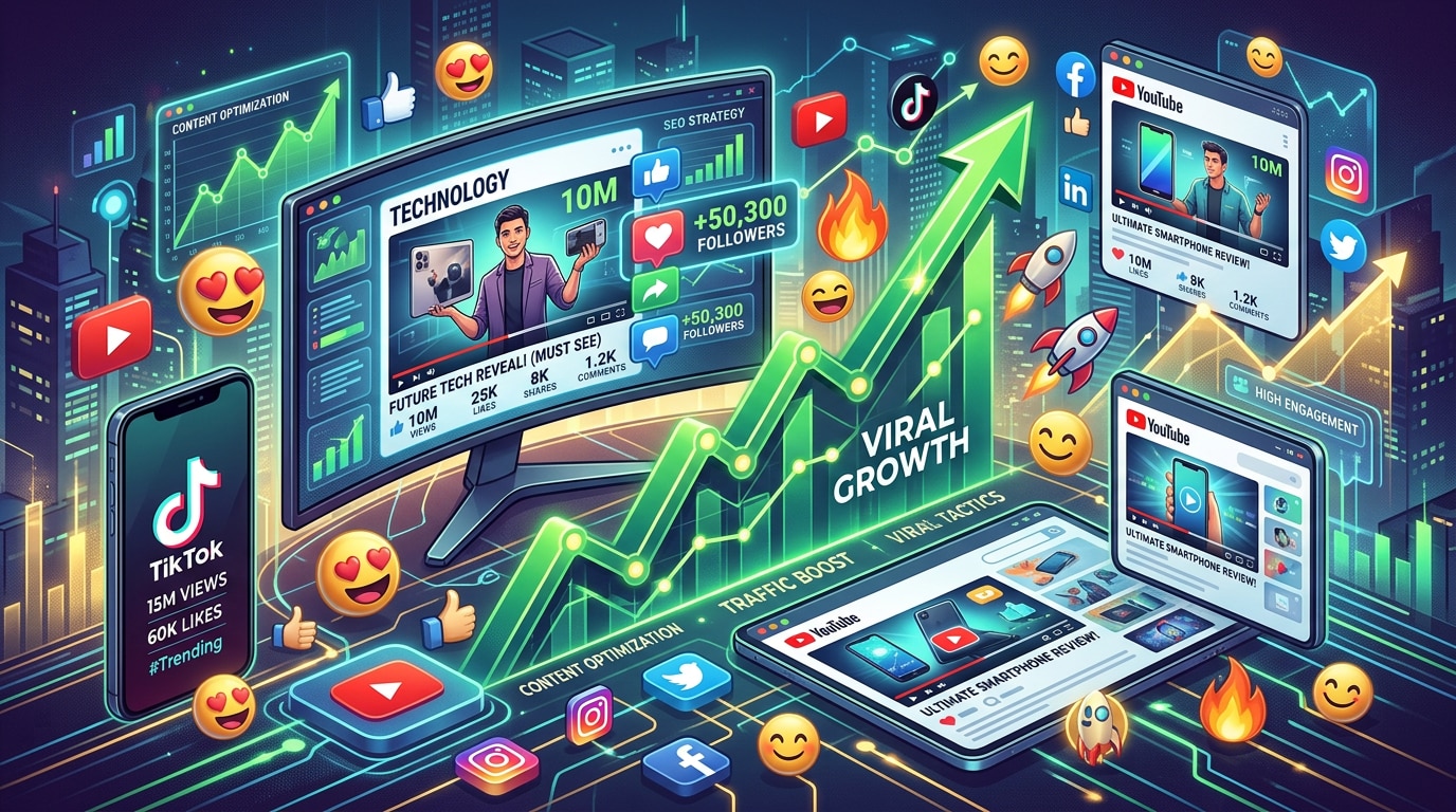 Optimize tech posters for social media