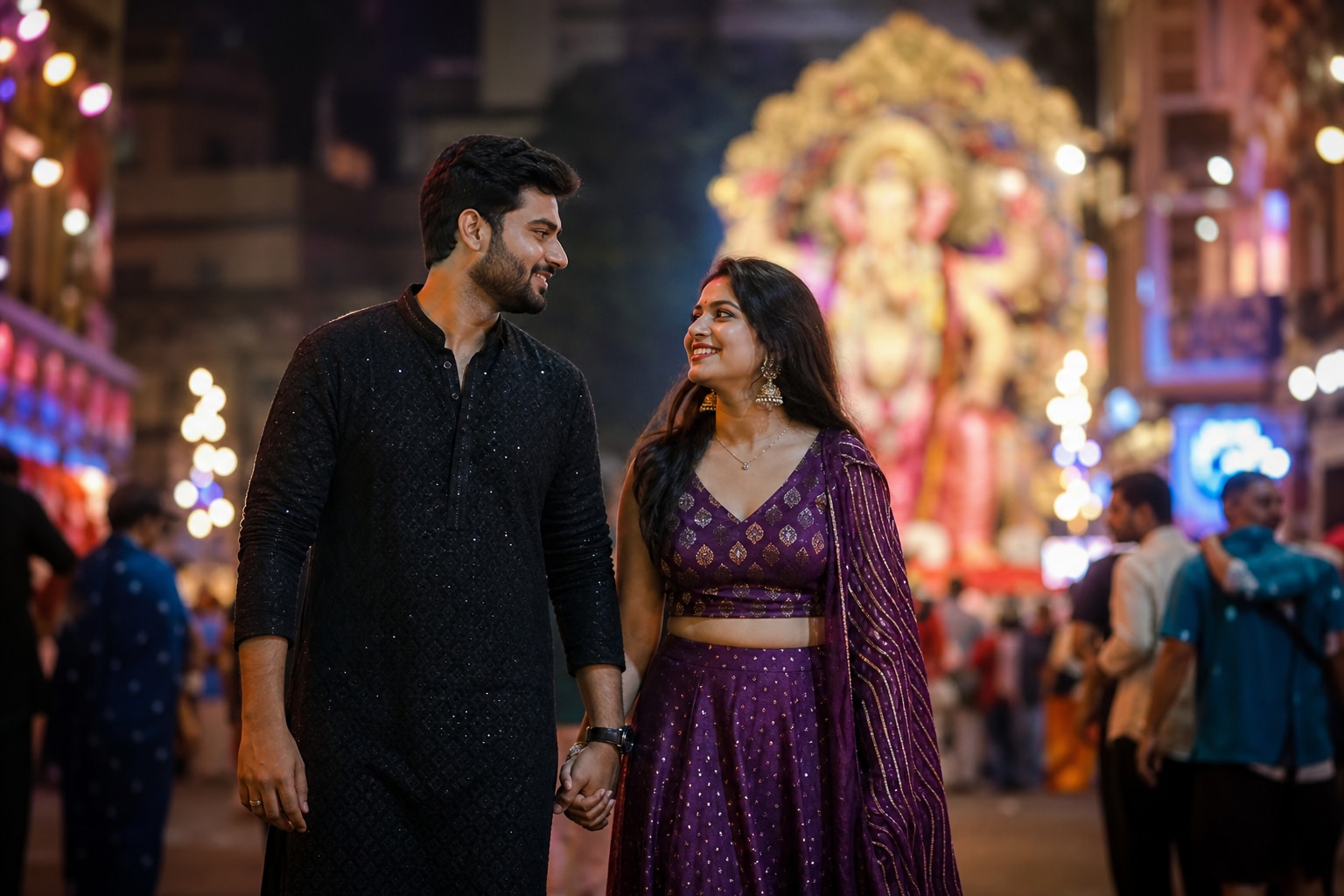 ganesh chaturthi couple prompts