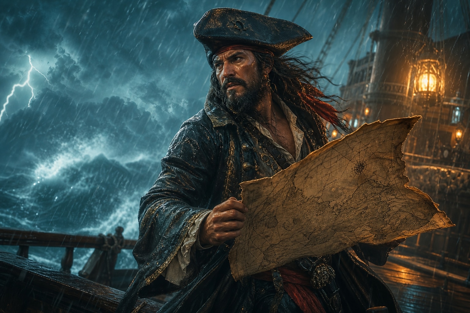 Dynamic pirates of the caribbean ai prompt effects
