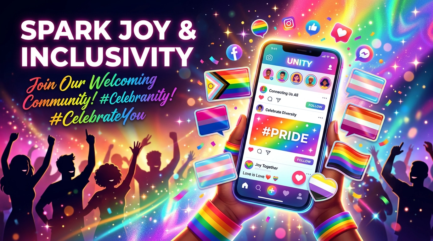 Spark joy and inclusivity with pride stickers
