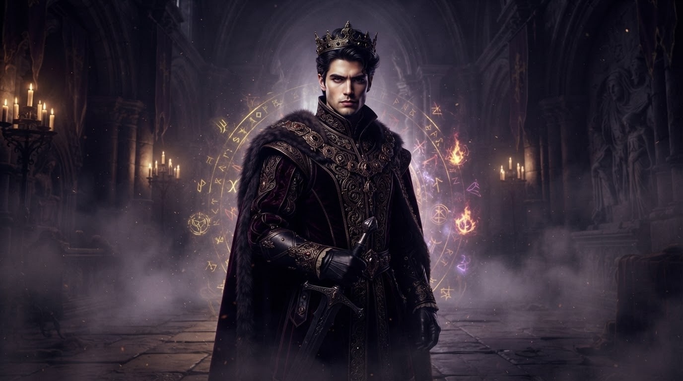 Add text and color correction to your prince image prompt edit