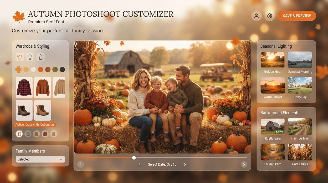 Customize your fall aesthetic with AI prompts