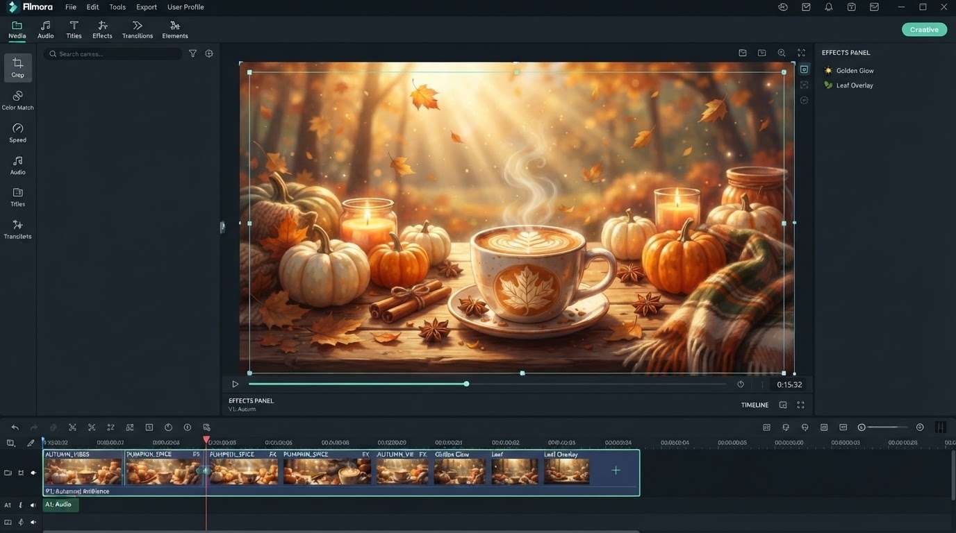 Design stunning AI generated pumpkin spice wallpaper art