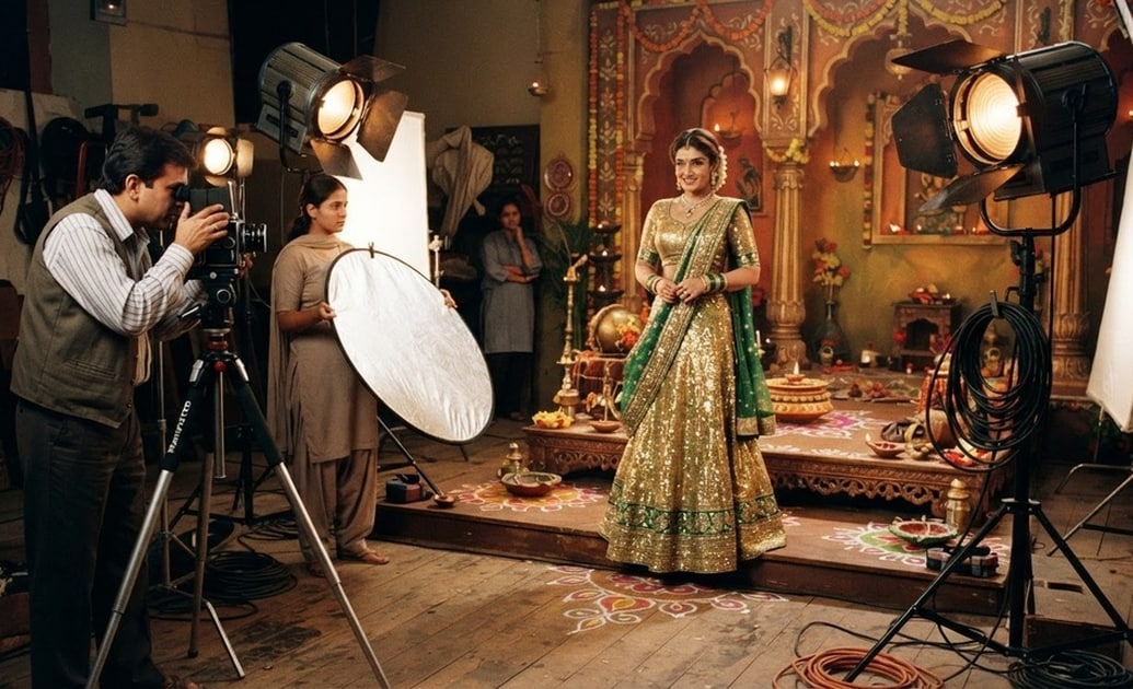 Choose your favorite AI model for retro diwali photos