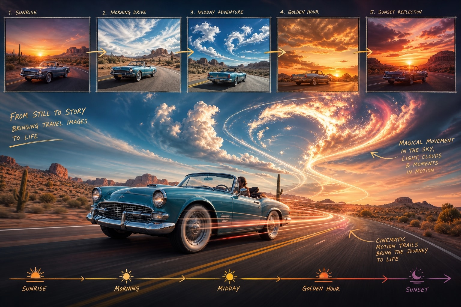 Dynamic adventures using road trip ai prompt