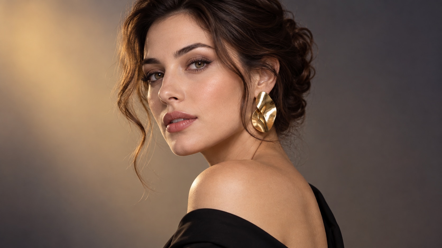 Seductive Portrait AI prompt still image converted into video in Filmora